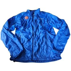 Marmot Bright Blue Water-Resistant Windbreaker Jacket. Sz. M